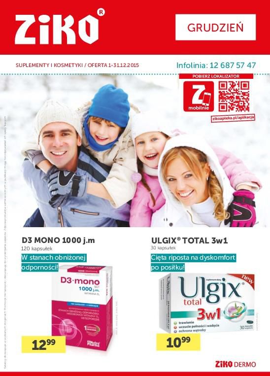 Gazetka promocyjna Ziko Apteka str. 1