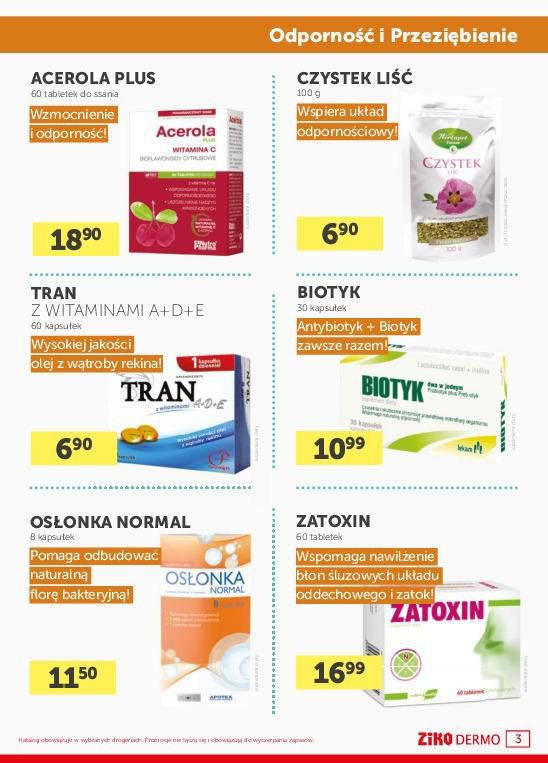 Gazetka promocyjna Ziko Apteka str. 3