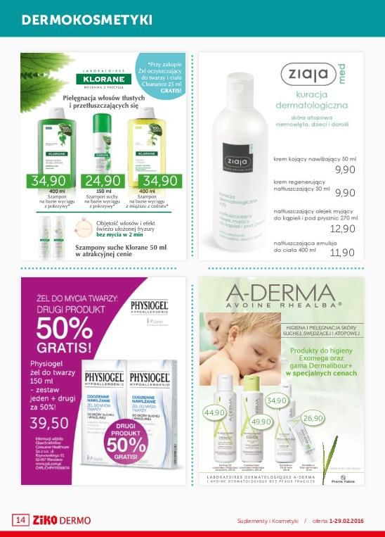 Gazetka promocyjna Ziko Apteka str. 14