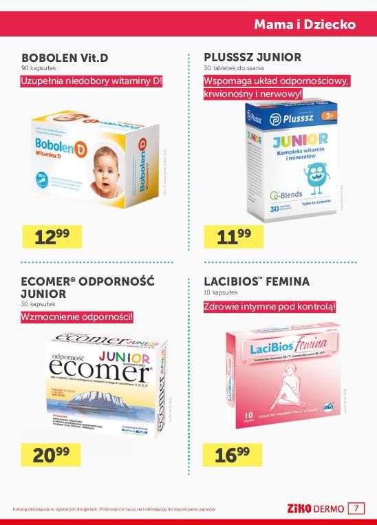 Gazetka promocyjna Ziko Apteka str. 7