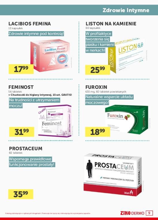 Gazetka promocyjna Ziko Apteka str. 9